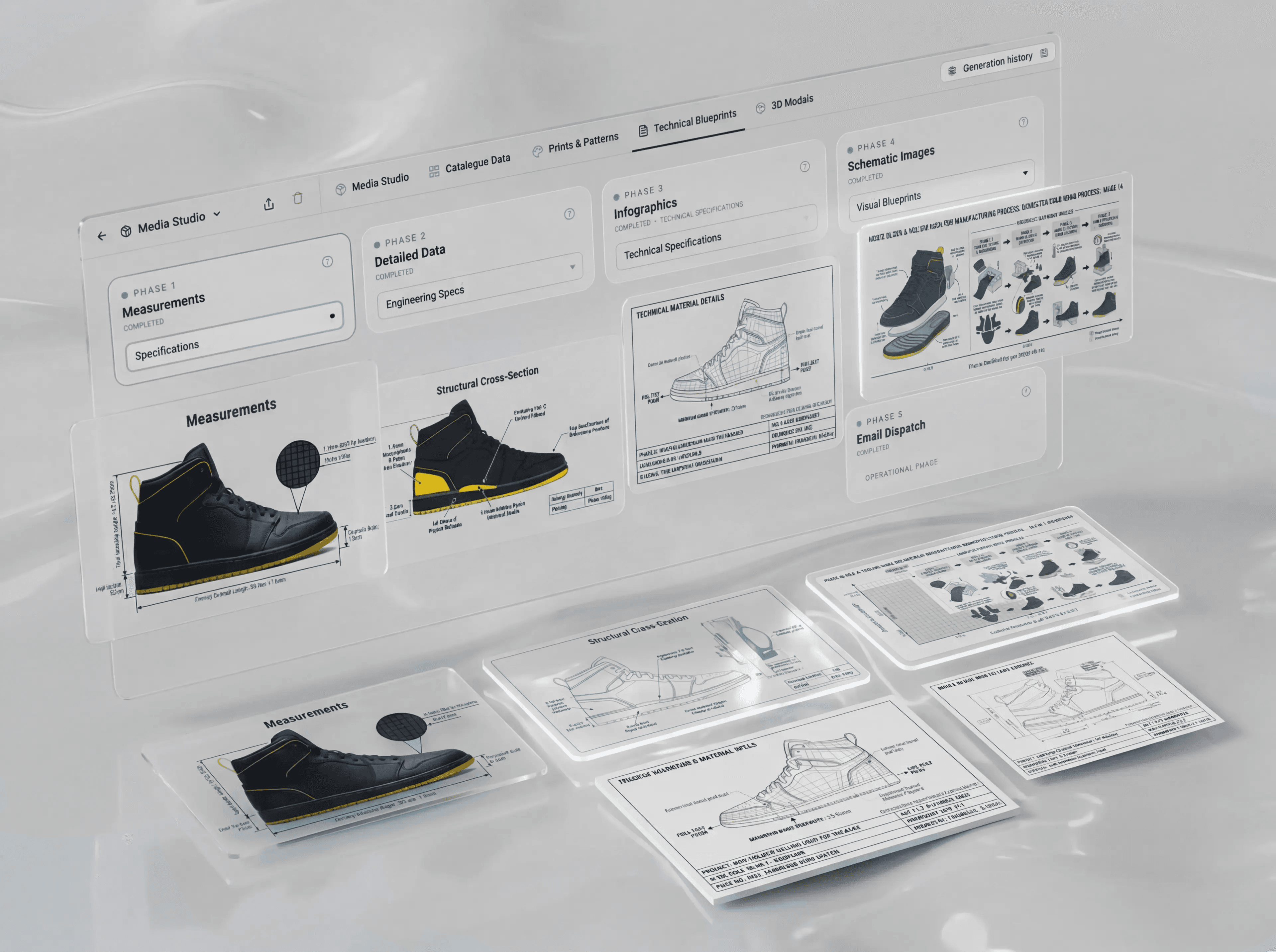 Manufacturing Agent Technical blueprints